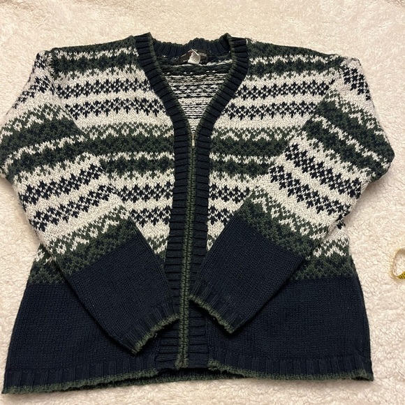 North Bay Outfitter Knitted Zip Up Cardigan - Picture 1 of 7